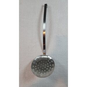 Vintage Stainless Steel Ladle With Hook Resturant, Korea, Kalian